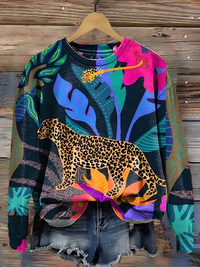 CHANA - Pullover mit Tiermuster