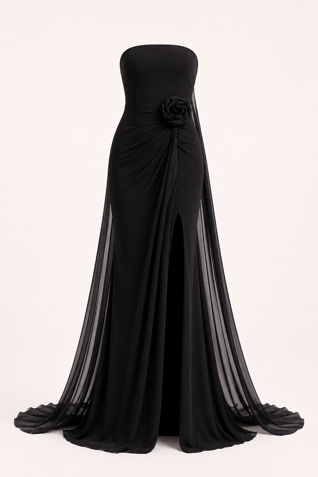 Elegantes langes Abendkleid für Damen – Alruna