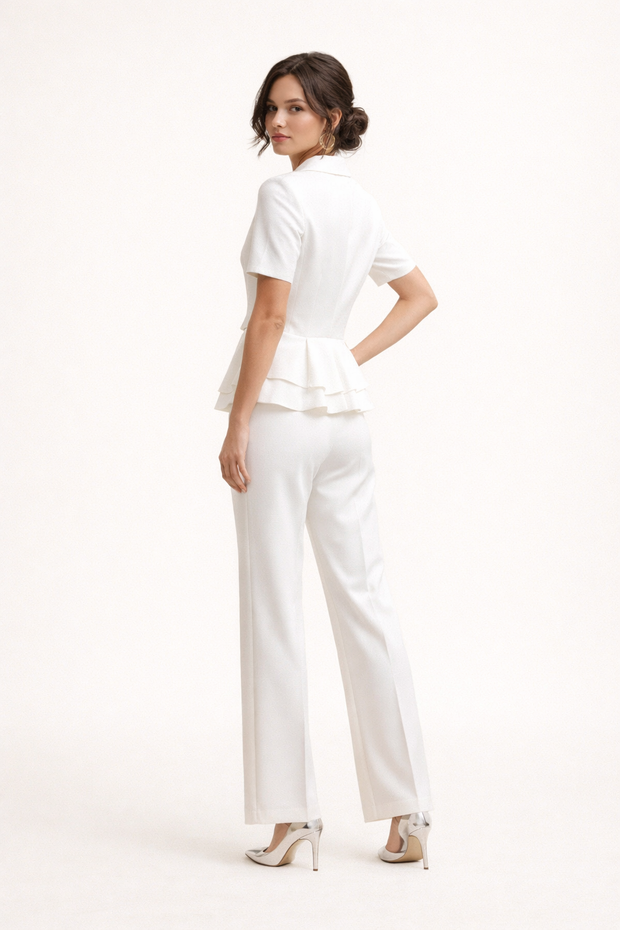 Taillierter Blazer und elegante Hose für Damen - Kreszenz