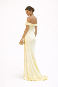 Langes schulterfreies Partykleid für Frauen - Lea