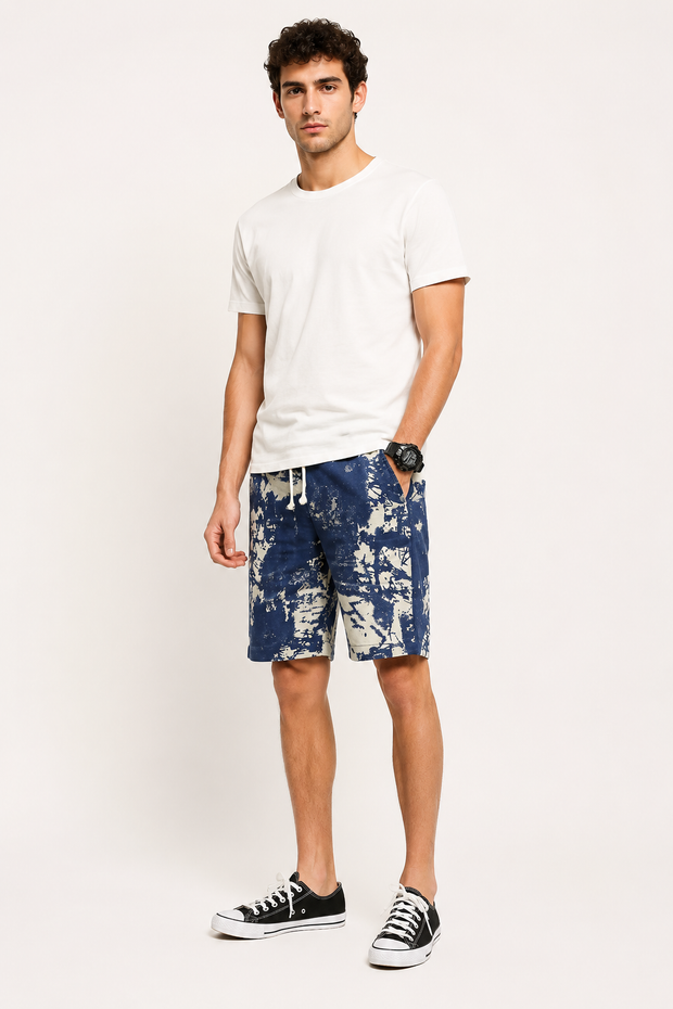 Bedruckte Shorts für Männer mit verstellbarer Taille - Hugo