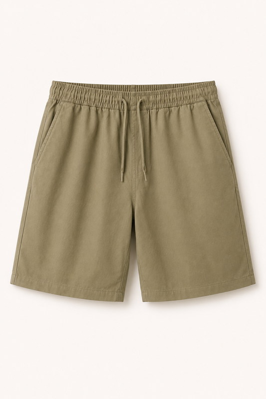 Herren Bermudashorts aus Leinen mit Gummizug - Levin