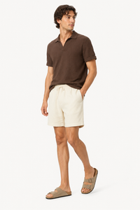 Lässige Herren Bermudashorts mit elastischem Bund und Kordelzug - Tarma