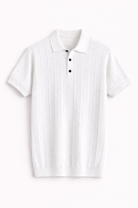 Leichtes Herren-Poloshirt mit Button-Down-Kragen - Ravel