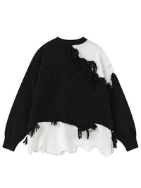 Fiene - Vintage-Pullover aus Baumwolle
