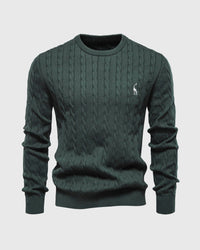 Geflochtener Strickpullover für Männer - Lioren