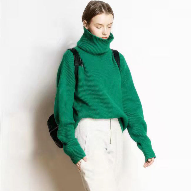 Claudine - Lockerer und lässiger Rollkragenpullover