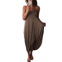 Marica - Langes ärmelloses Kleid