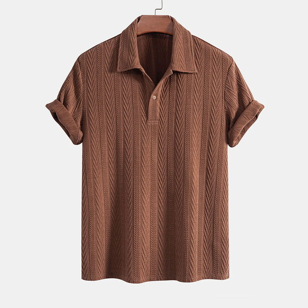 Harlow Legacy Jacquard-Strickhemd