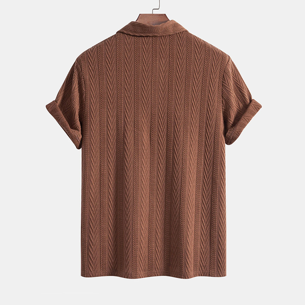 Harlow Legacy Jacquard-Strickhemd
