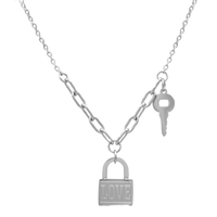 Love Lock Kette 14K Vergoldet