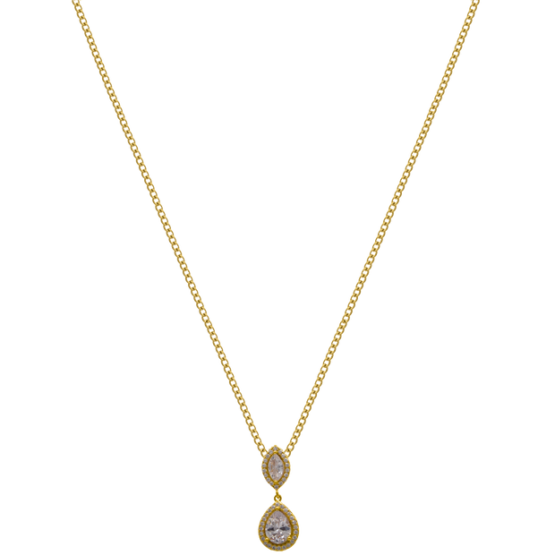 Posh Crystal 2.0 Kette 14K Vergoldet
