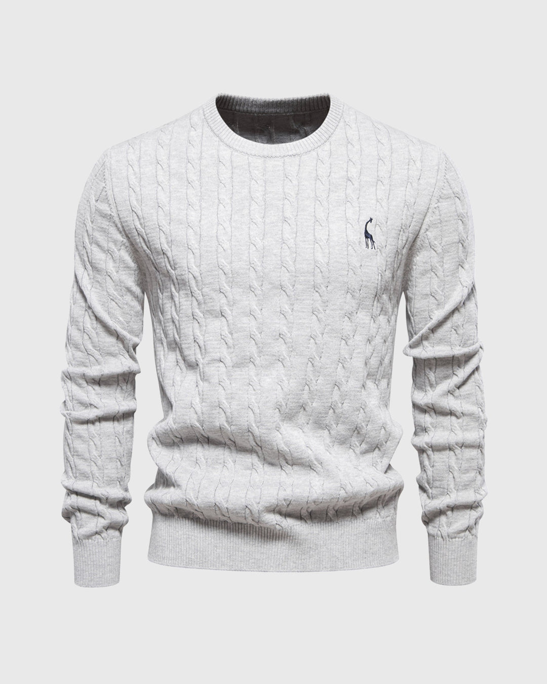 Geflochtener Strickpullover für Männer - Lioren