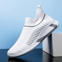 Slip-on-Turnschuhe für Männer aus leichtem Stoff mit seitlichem Halt - Manny