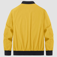 Bomberjacke leichter Windbreaker mit Taschen