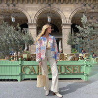ColorCascade - Stylische Jacke für den Frühling