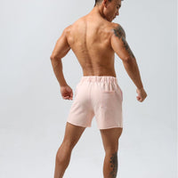 Gerade geschnittene Herren-Sportshorts aus Baumwolle - Ivan