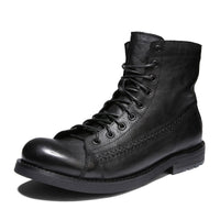 Herrenstiefel aus Leder - Pierre