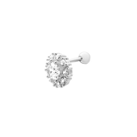 Sunflower Ohr Piercing 14K Vergoldet
