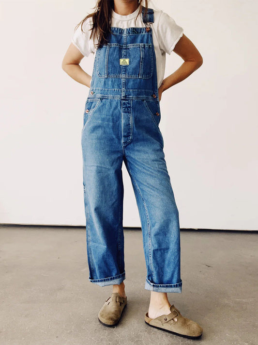 Jeans-Latzhose für Damen - Susi