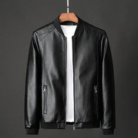 Herren-Bomberjacke aus Leder - Darel
