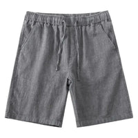 Shorts aus Baumwolle und Leinen für Herren - Neroli