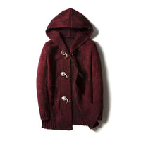 Herren-Kapuzenstrickjacke - Marlow