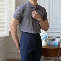 Poloshirt mit klassischem Kragen und schmaler Passform für Herren - Barrett