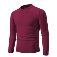 Herrenstrickpullover mit langen Ärmeln und Rundhalsausschnitt - Odrin