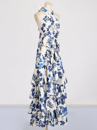 Fine - Maxikleid mit besonderem Muster