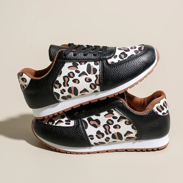Sneaker mit Leopardenmuster - Lana