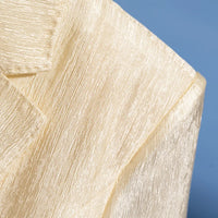 Glänzender taillierter Blazer - Palmira