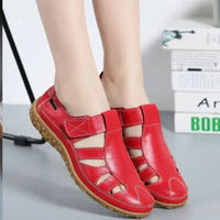 Salas - Vintage-Sandalen aus echtem Leder