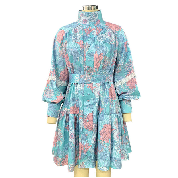 Malyna - Minikleid mit modernem Print