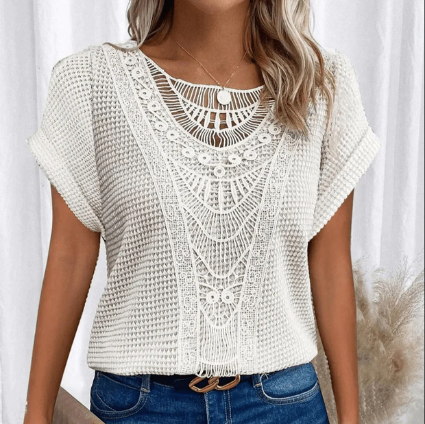 Amelia Bluse Damen – Luxuriös und Luftig
