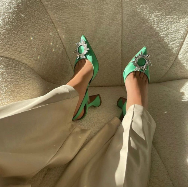 Elisa Kristallpumps Damen – Glamourös und Elegant