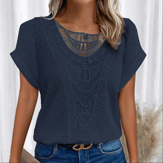 Amelia Bluse Damen – Luxuriös und Luftig