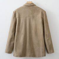 Eleganter Blazer aus Wildleder - Megan