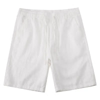 Shorts aus Baumwolle und Leinen für Herren - Neroli