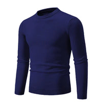 Herrenstrickpullover mit langen Ärmeln und Rundhalsausschnitt - Odrin