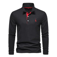 Ronny - Langärmliges Poloshirt für Herren