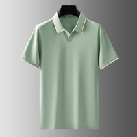 Ceran - Ungeknüpftes Poloshirt aus Seide