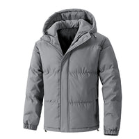 Herren Winter Steppjacke mit Kapuze - Auren