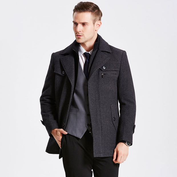 Eleganter Wollmantel - Darius