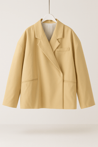 Oversize-Blazer für Damen mit Revers – Maja