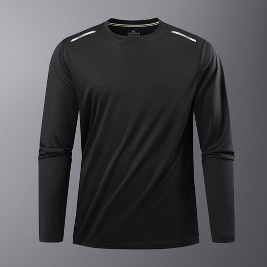 Langärmeliges Dry Fit Sport-T-Shirt für Männer - Hjalmer