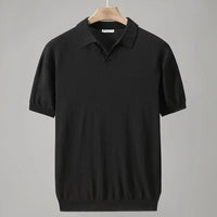 Anthon - Gestricktes Poloshirt