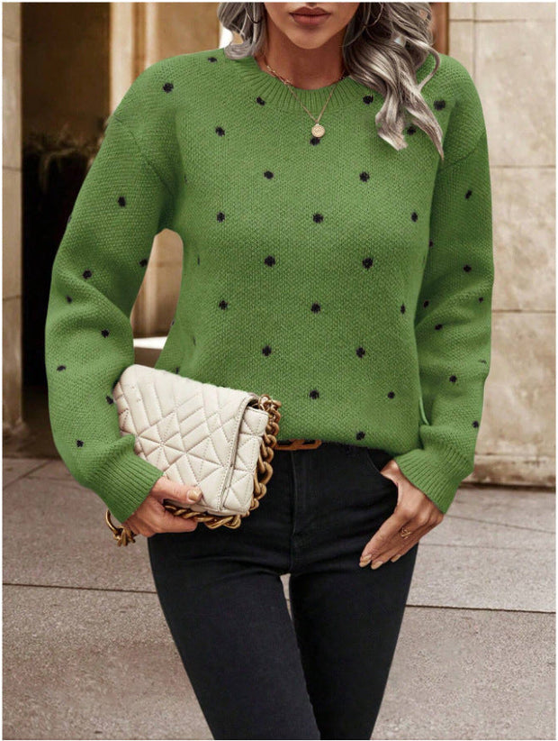 Jacquard-Strickpullover für Frauen - Briska