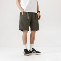 Herren-Shorts mit minimalistischem Design im lässigen geraden Stil - Damien