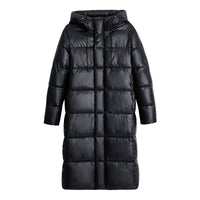 Lange Jacke mit Stepp-Effekt für Frauen - Eryndel